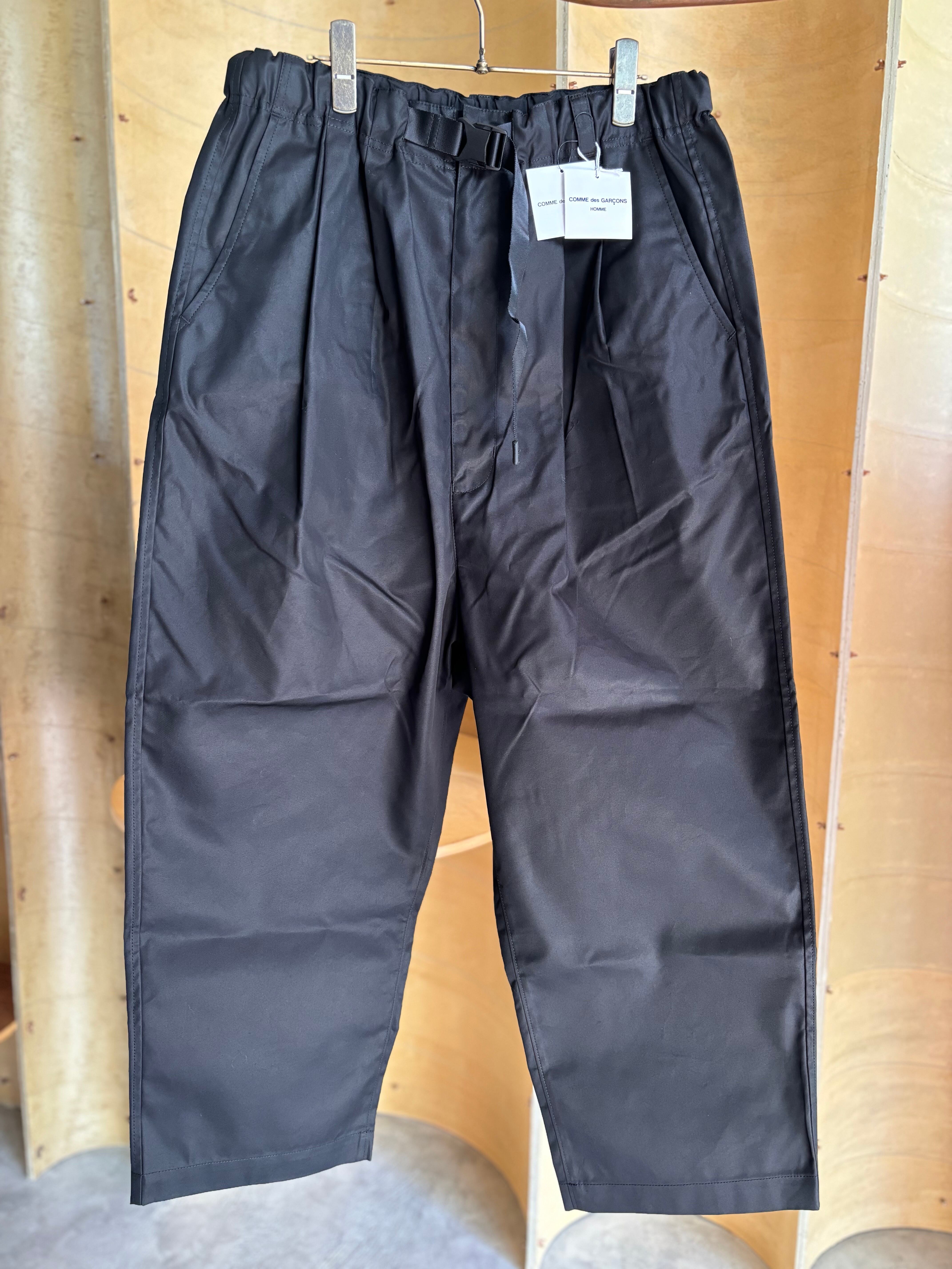 COMMEdesGARCONSHOMME綿エステルギャバパンツ | SIX6 