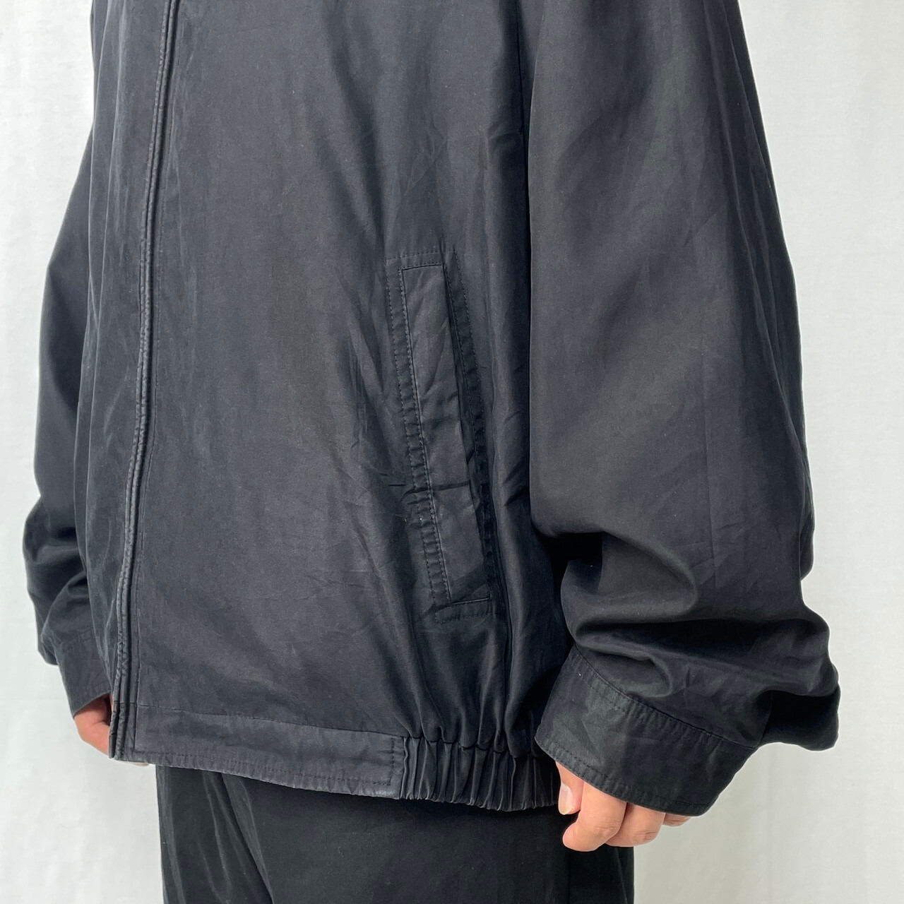 Claiborne マイクロファイバー ピーチスキン スイングトップ メンズ2XL 