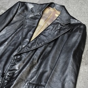 60's Botany 500 leather tailored jacket