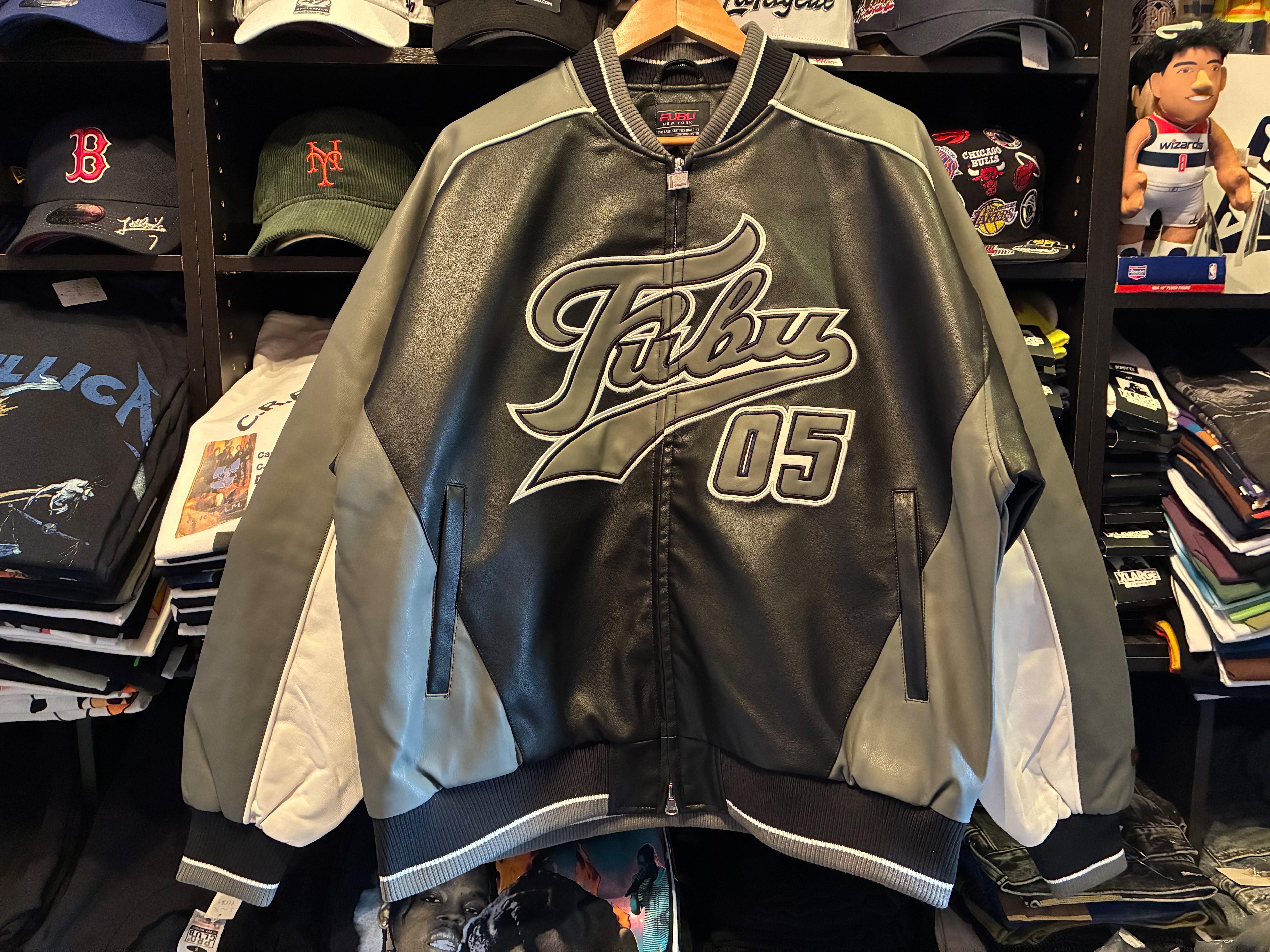 FUBU ECO LEATHER BLOUSON/エコレザーブルゾン【FAM-42305】 | FANTASTIC