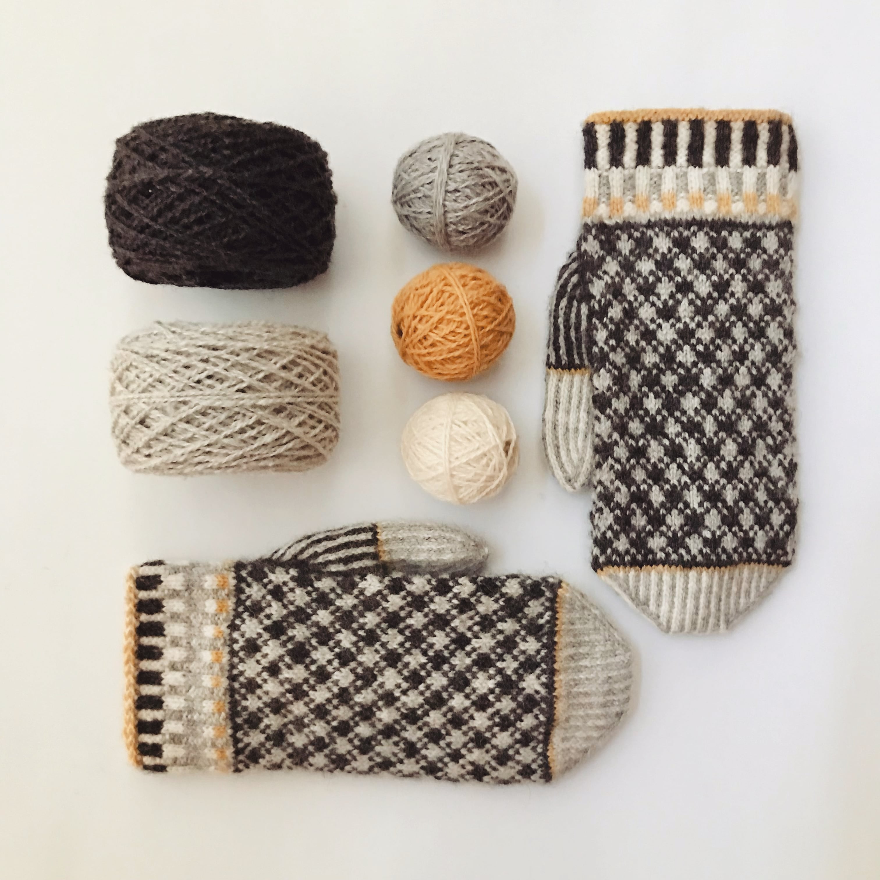 ミトンのキット(チェック柄) | KOMORIS