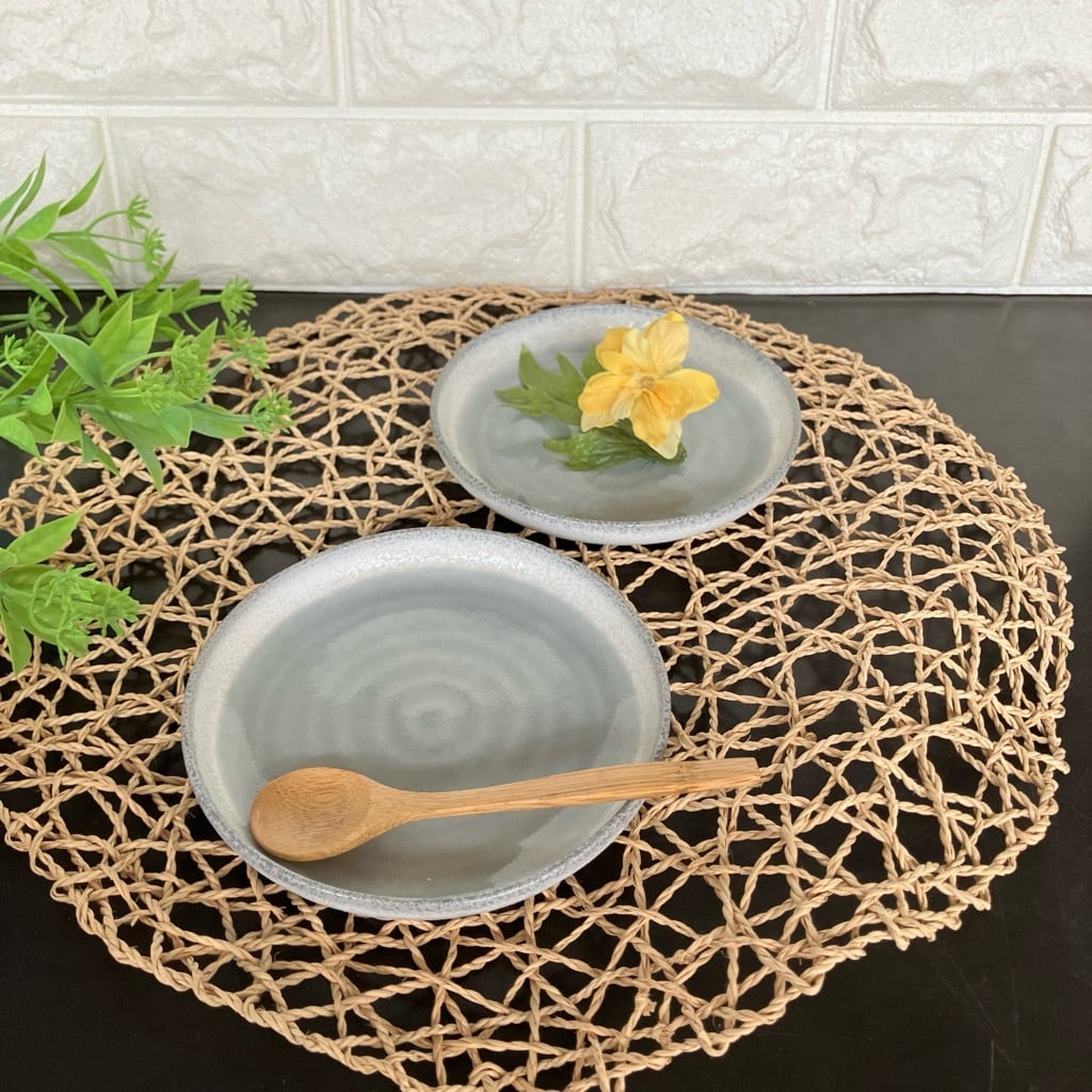 2枚限定!! 和食器 デザート皿 月の香 4.0和皿 12cm【日本製】