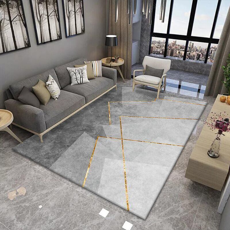 カーペット クリスタルベルベット調 北欧 滑り止め付き じゅうたん ラグ 絨毯 洗える リビング おしゃれ ホルムアルデヒドフリー 防音 L