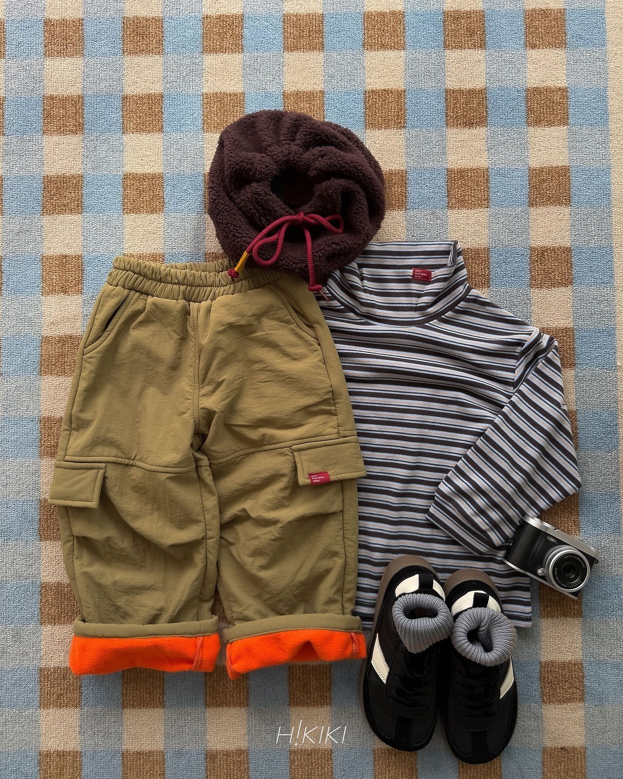 HIKIKI［取寄］stripe big turtle tee 26winter