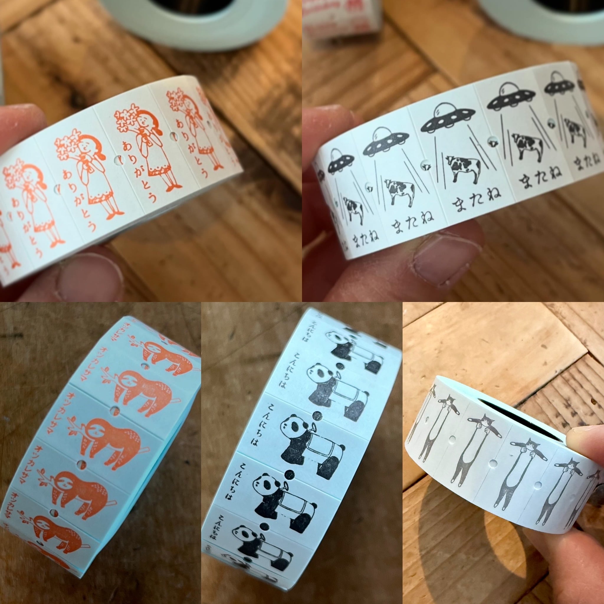 ロールシール 36オリジナル ラベラーロールシール | ソライロ文具店