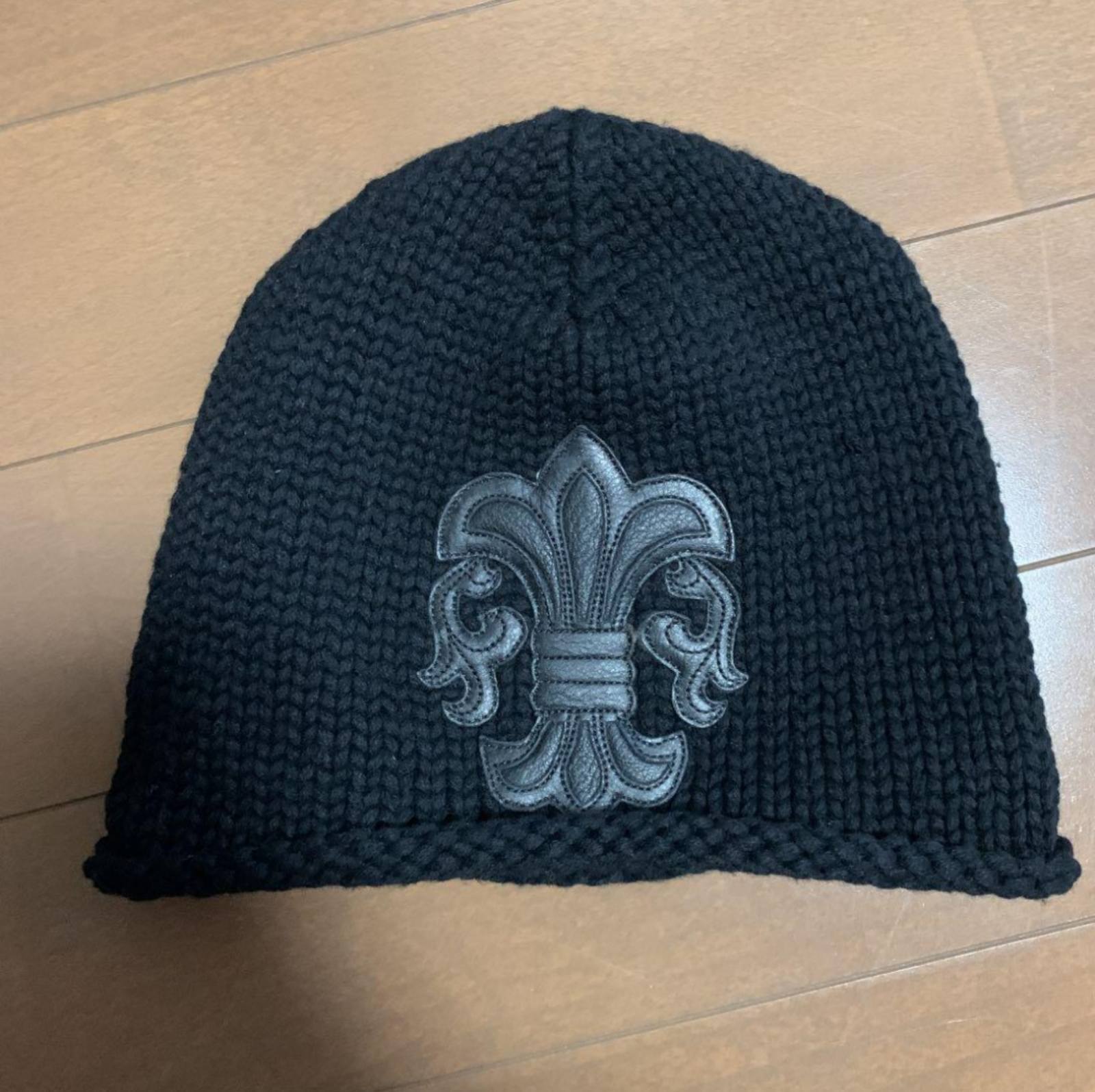 CHROME HEARTS クロムハーツ ニット帽 ビーニー カシミア100