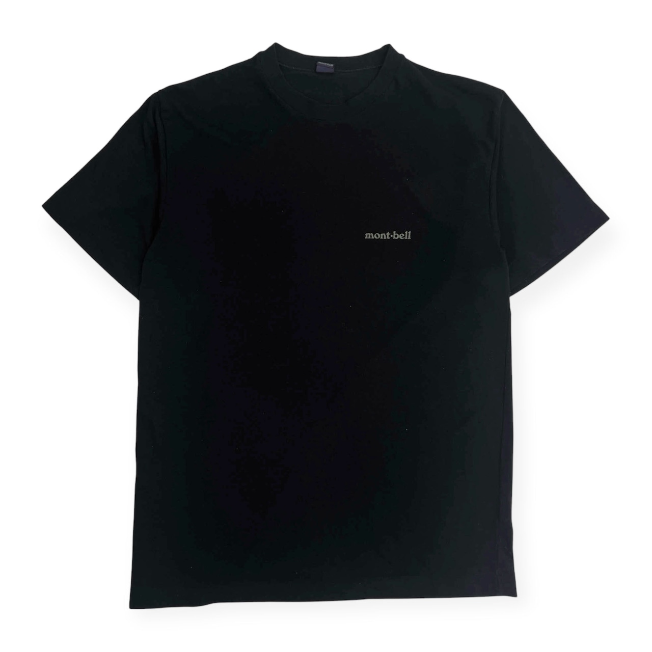 90s mont-bell モンベル 半袖 Tシャツ カットソー S/ブラック メンズ ビンテージ