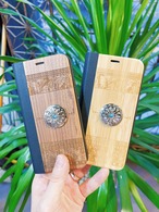 Old Hawaiian/手帳型 wood case