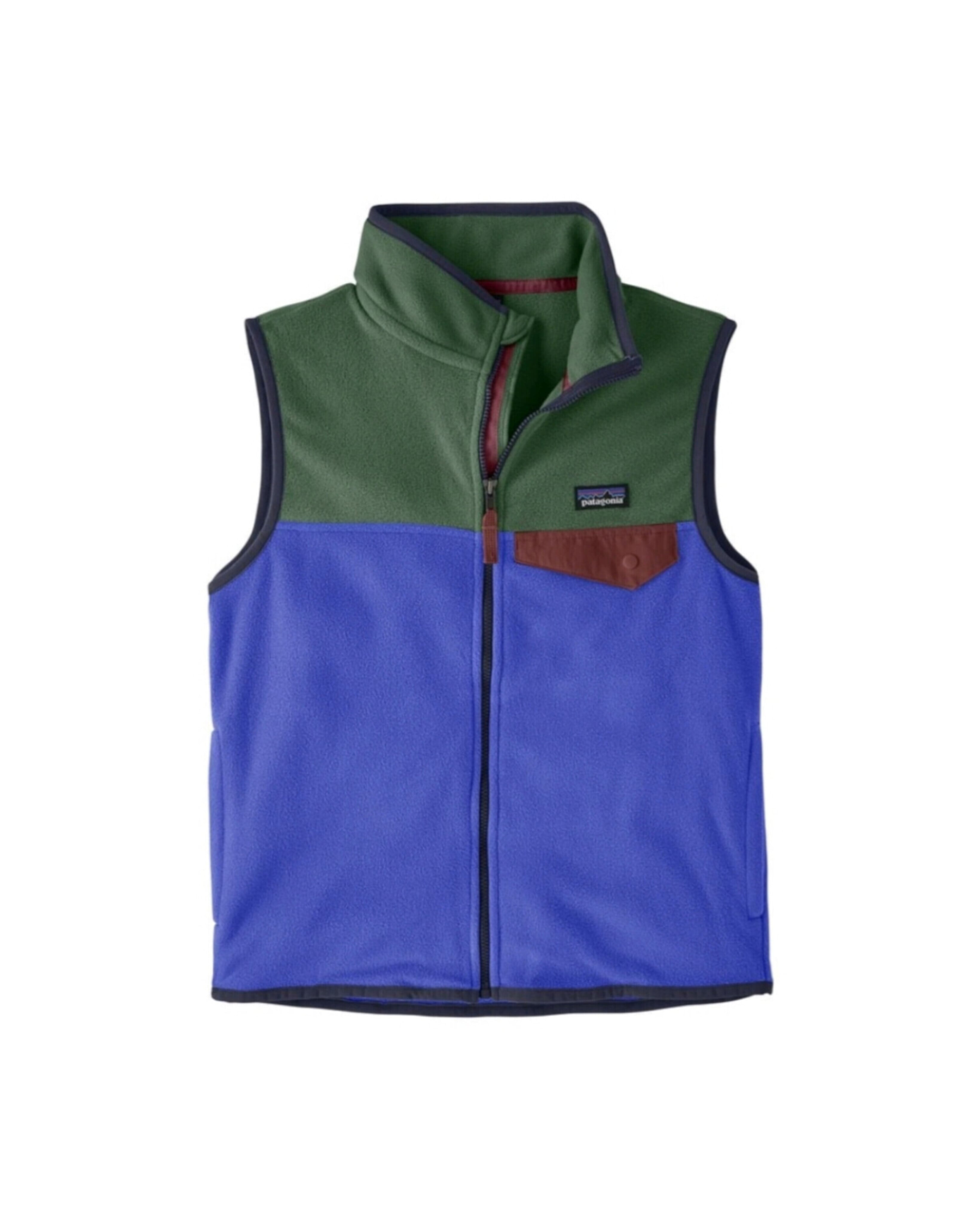 【patagonia 】 【大人女性着用可サイズあり】キッズ・マイクロD・スナップT・ベスト / FMEB / 65455