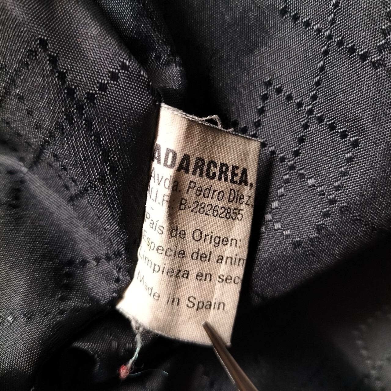 スペイン製 adarcrea レザージャケット