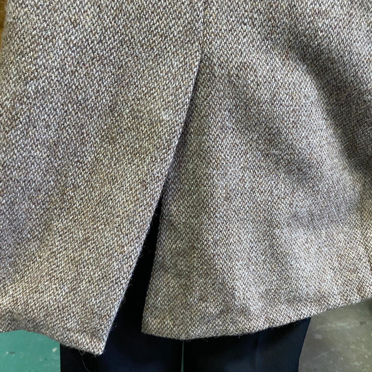 80〜90年代 HARRIS TWEED ハリスツイード ウールテーラードジャケット ...