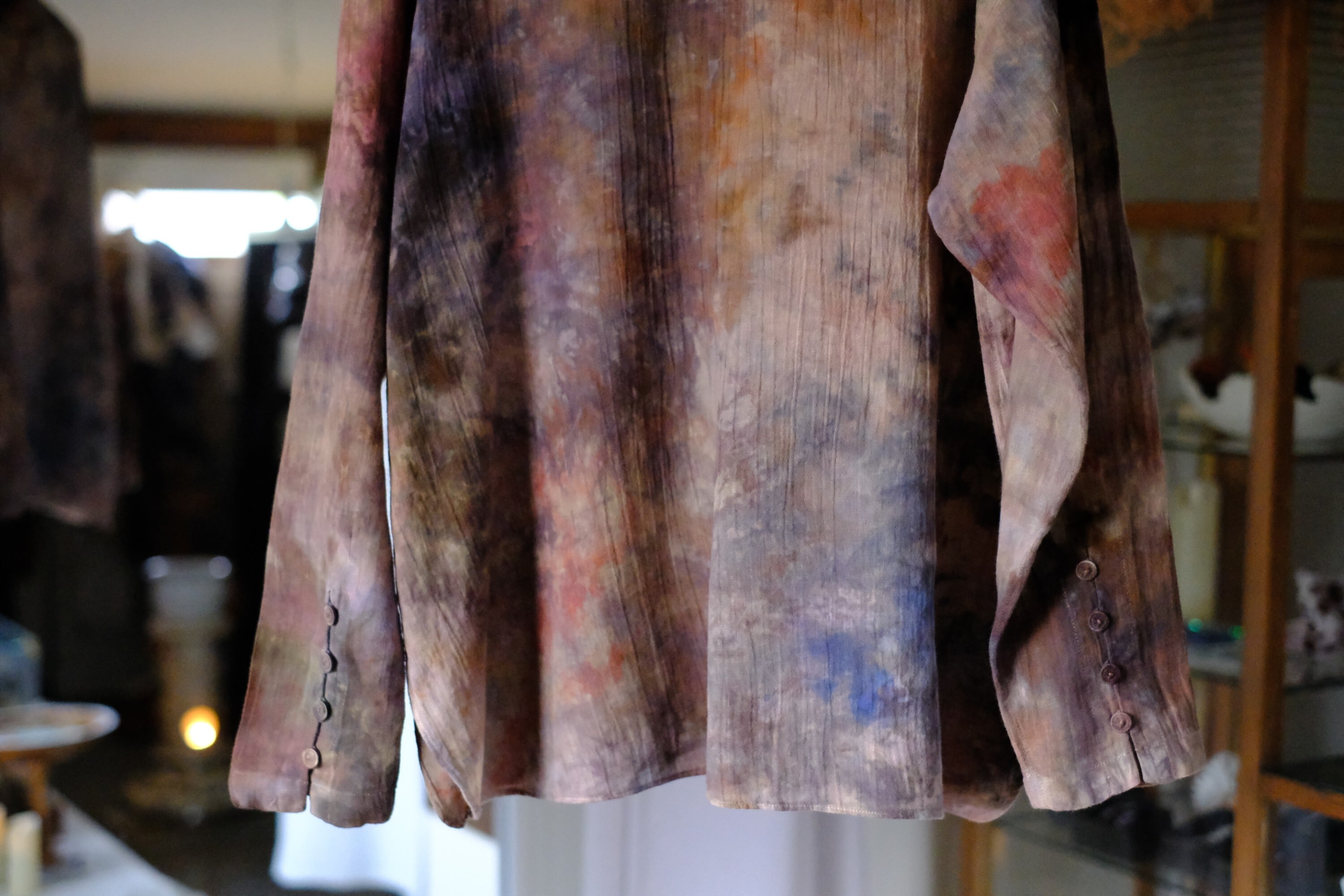 【remake】糸ボタンのシャツ u-0209