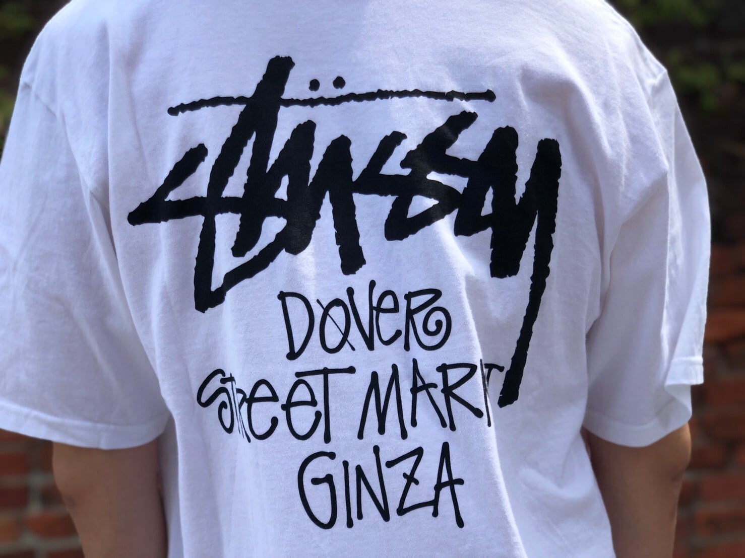 Dover Street Market x STUSSY コラボTシャツ