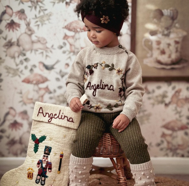 【予約】PERSONALIZED NUTCRACKER STOCKING♡