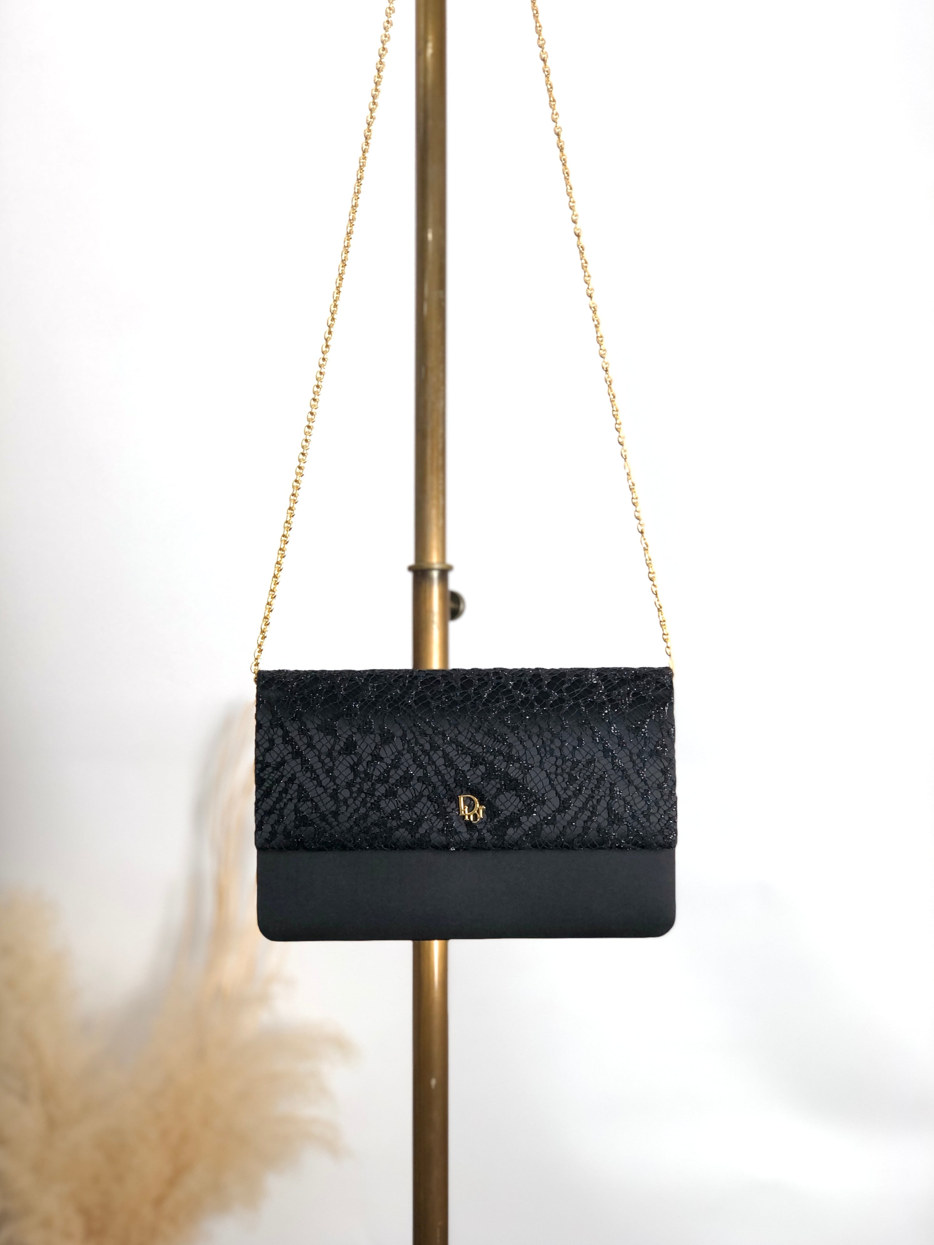 クリスチャンディオール ショルダーバッグ ブラック ヴィンテージ Christian Dior クリスチャン ディオール ショルダーバッグ ブラック