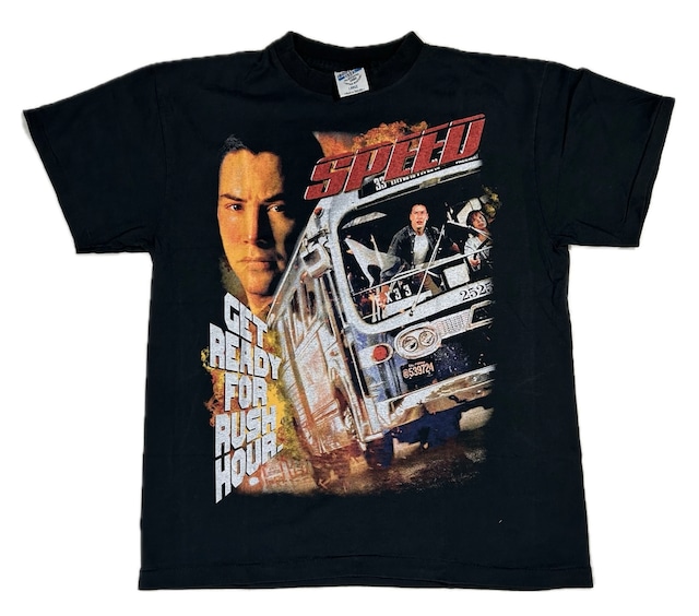 11332 SPEED グラフィックプリント Tシャツ L