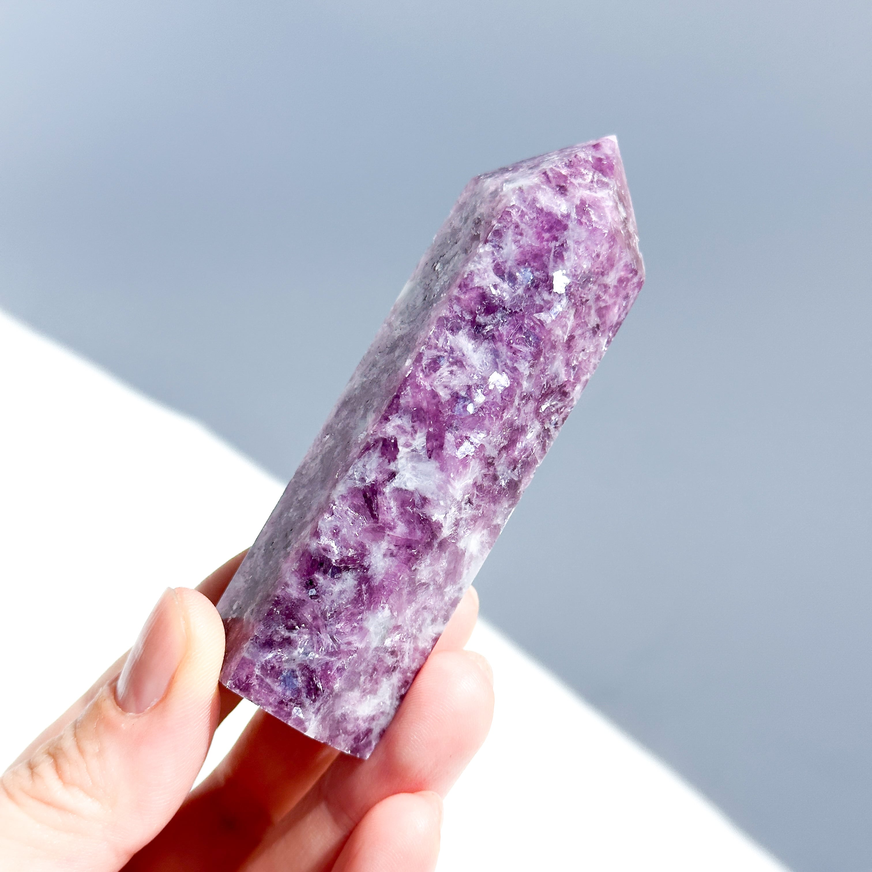 レピドライト タワー23◇ Lepidolite ◇天然石・鉱物・パワーストーン