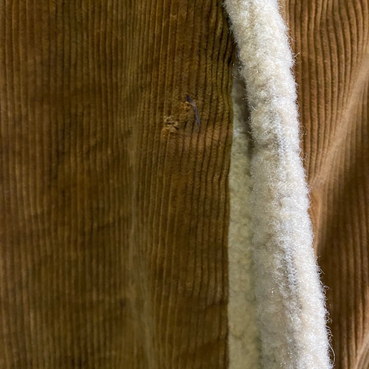 70s’LAKELAND コーデュロイ太畝ジャケット ブラウン 実寸L〜XL 訳あり特価 70年代 レイクランド ボア コーデュロイジャケット メンズL