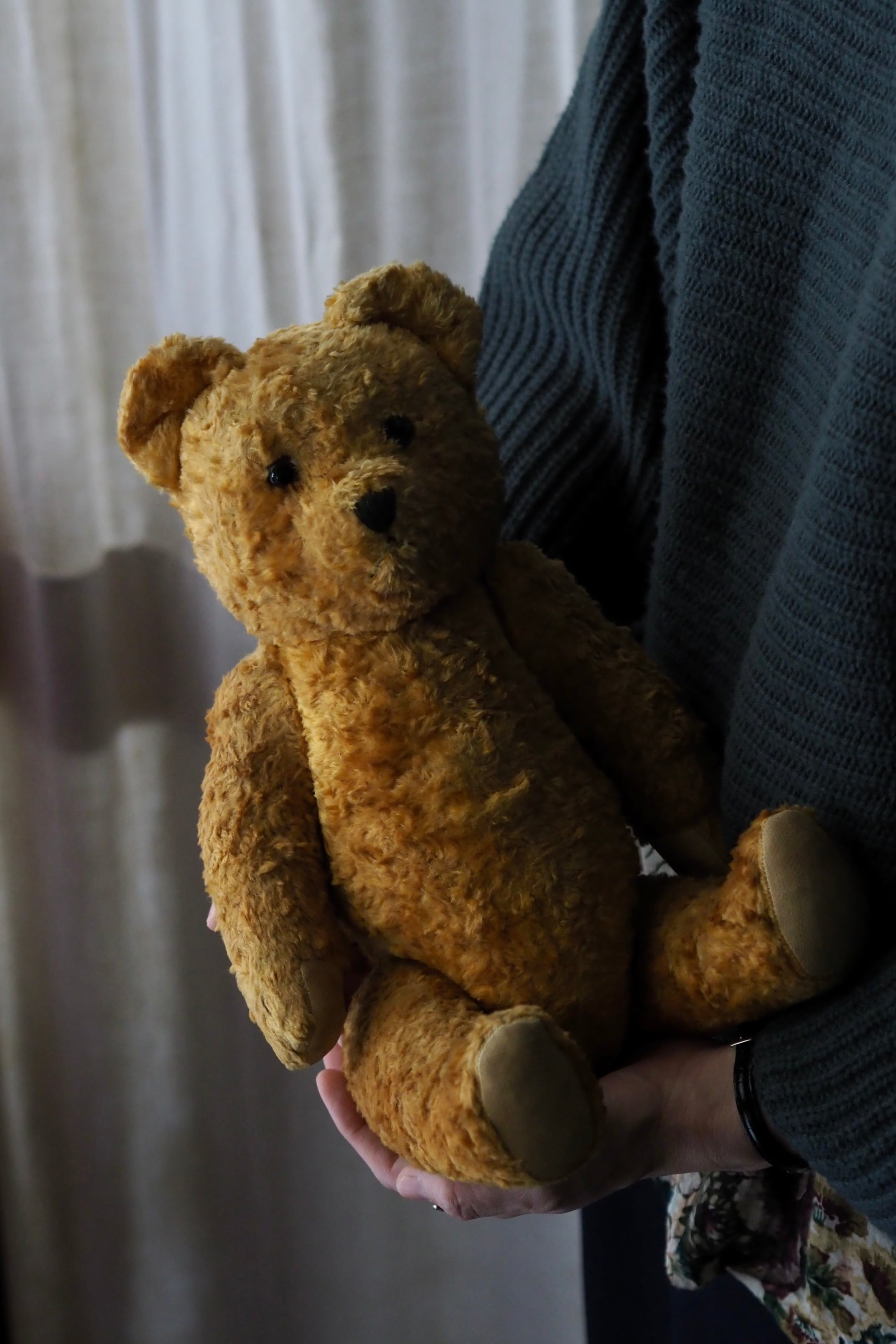 お腹ぽんぽこりんクマさん-vintage teddy bear | アンティーク