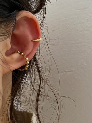 undulation ear cuff / gold