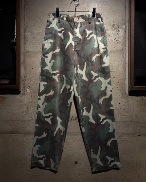 【Caka】90's “OLD STUSSY” Woodland Camouflage Baggy Pants