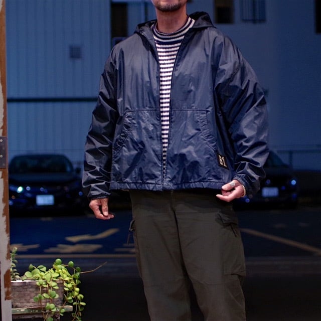 1990s MV SPORT Nylon Jacket with Hood XXL !! / 90年代 ナイロン パーカー