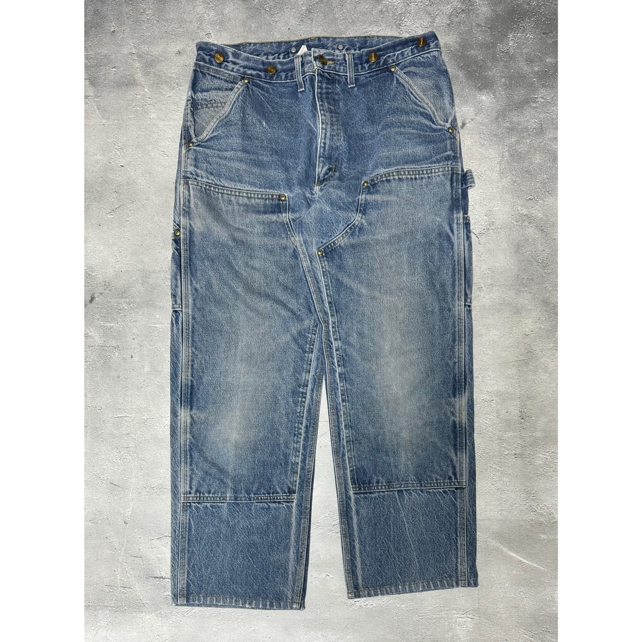 CARHARTT DOUBLE KNEE DENIM PAINTER PANTS | Daily Dress Market