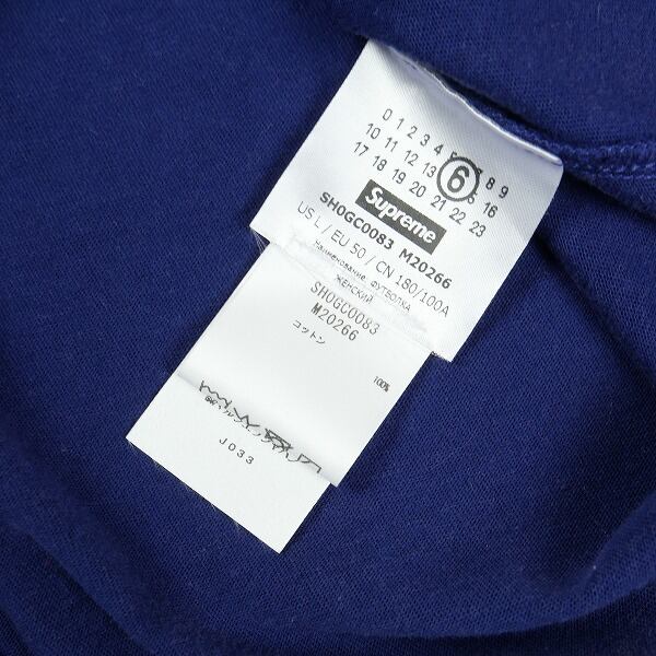 Size【S】 SUPREME シュプリーム ×MM6 Maison Margiela 26SS Split S/S