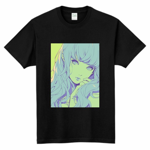 美少女×グリーン【Tシャツ】