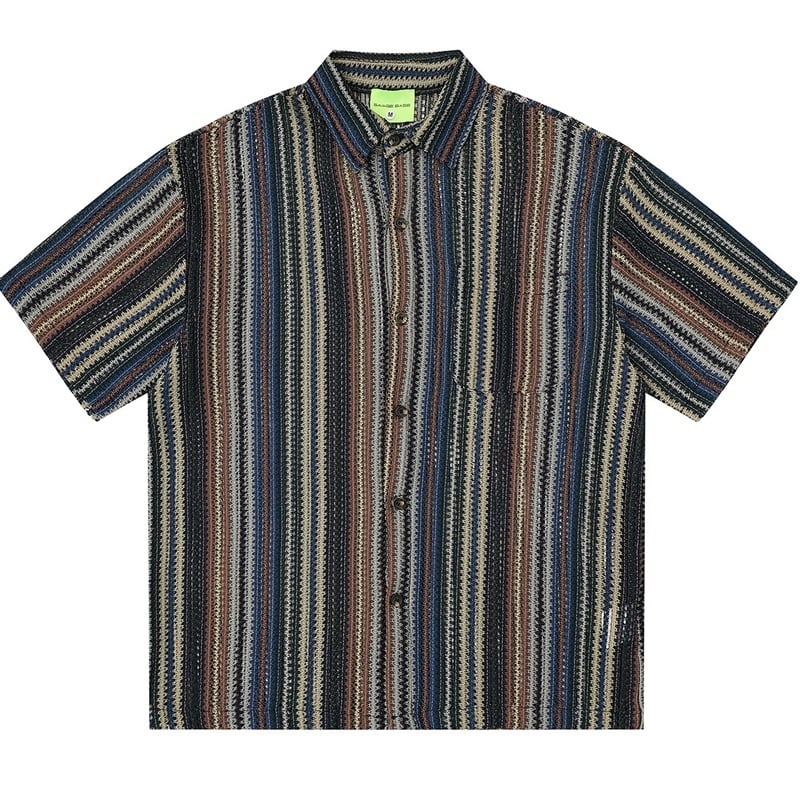Retro striped shirt 3232