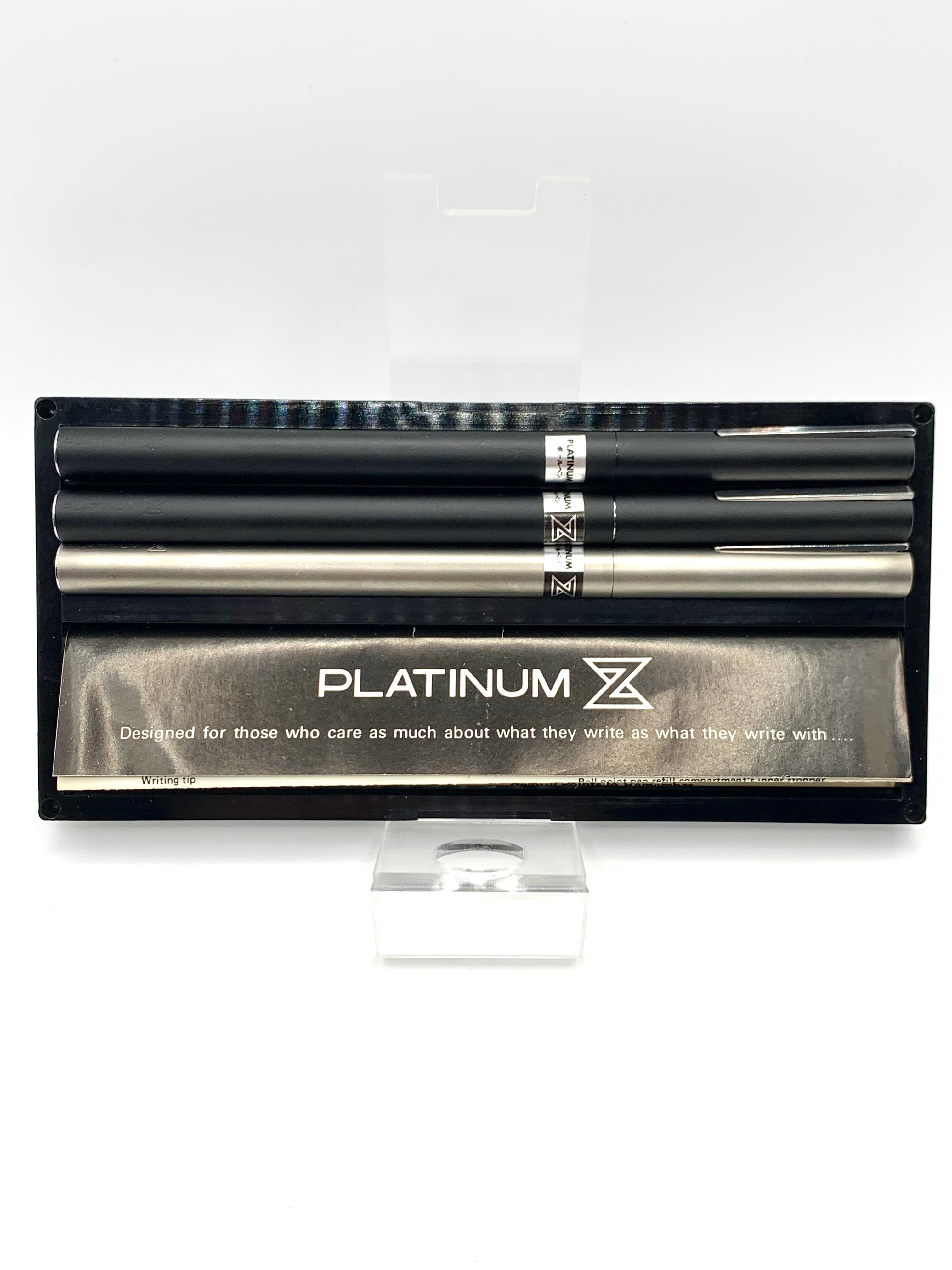 超希少】プラチナ万年筆 PLATINUM Z プラチナZ ボールペン 回転 超希少】プラチナ万年筆 PLATINUM Z プラチナZ ボールペン 回転