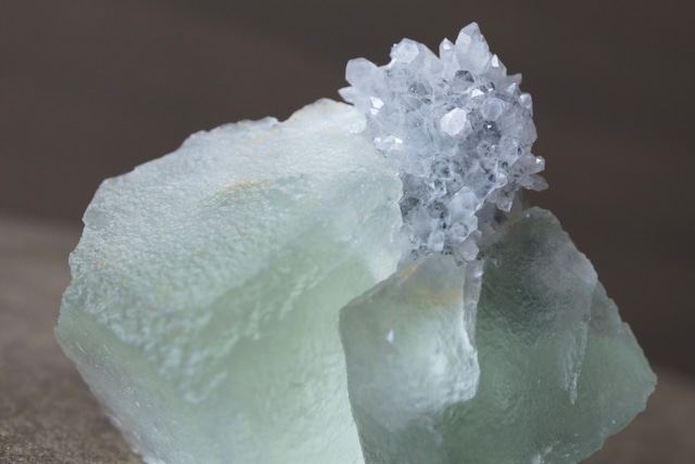 福建省産フローライト/クォーツ Fluorite / Quartz 1758