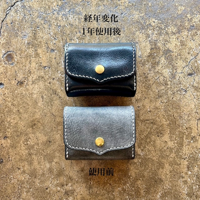 Compact Wallet ／Alaska Leather ＜別注＞