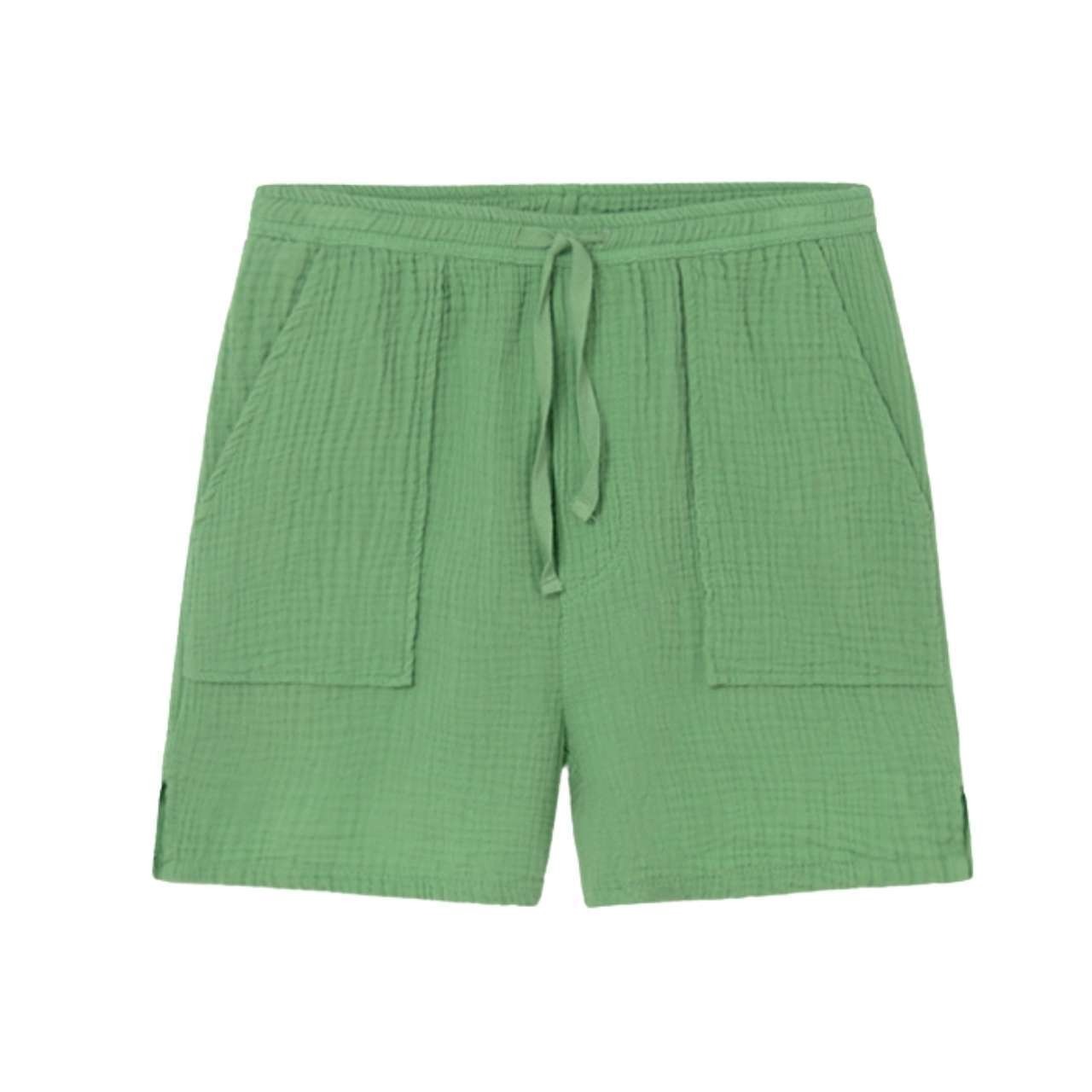 ＜COZMO＞Shorts Cove  コットン ガーゼ ショート パンツ  (green) - 1