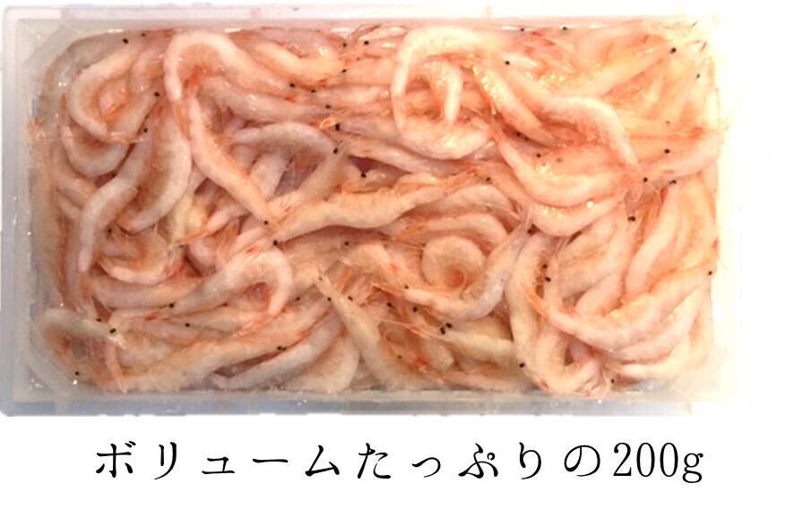 白エビ 白海老 殻付き 富山産 約200g 豊洲直送 【シロエビ200g