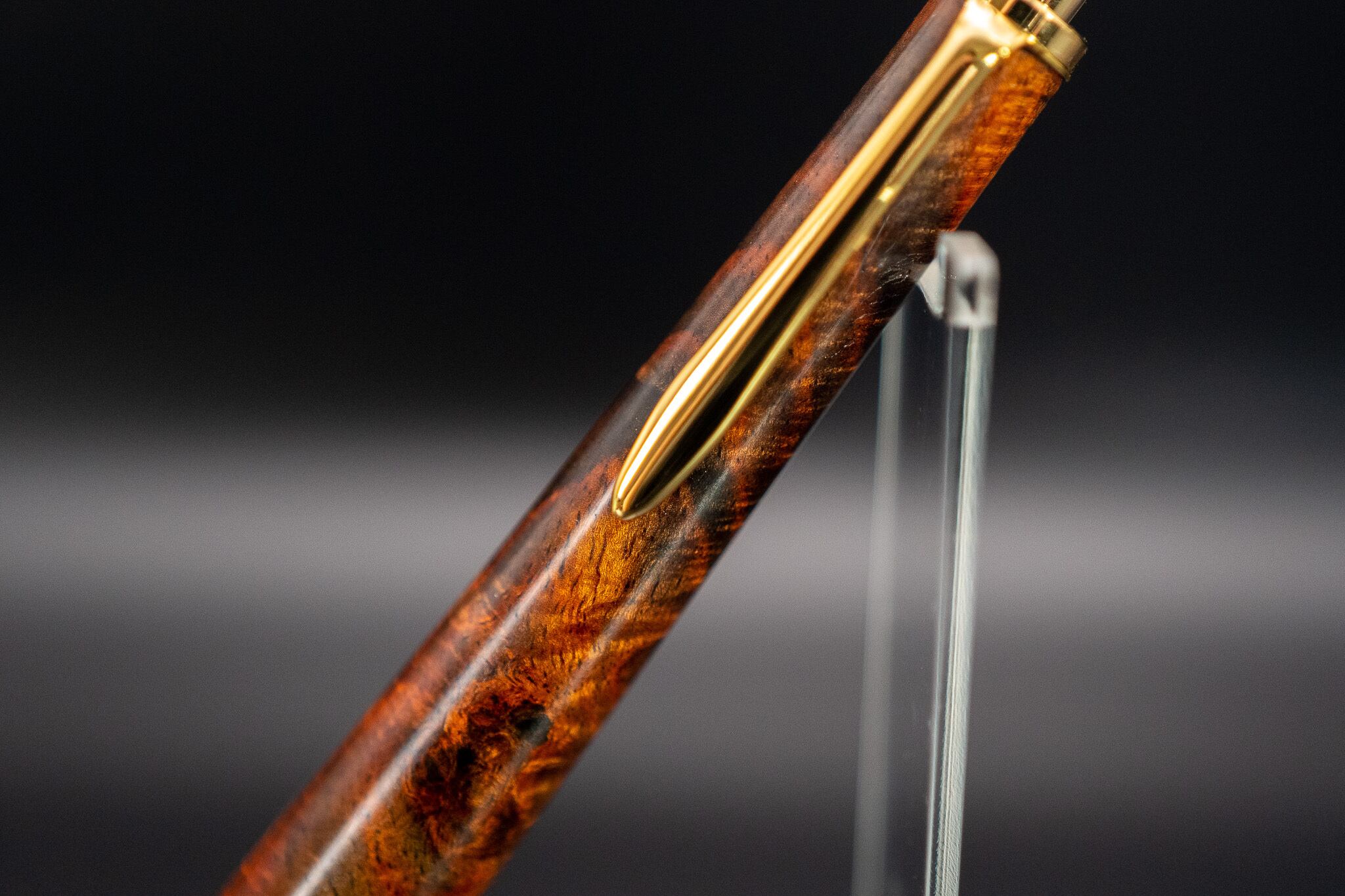 【21世紀最高峰の材】サイアミーズローズウッド マイクロカーリー 極上 gold MP