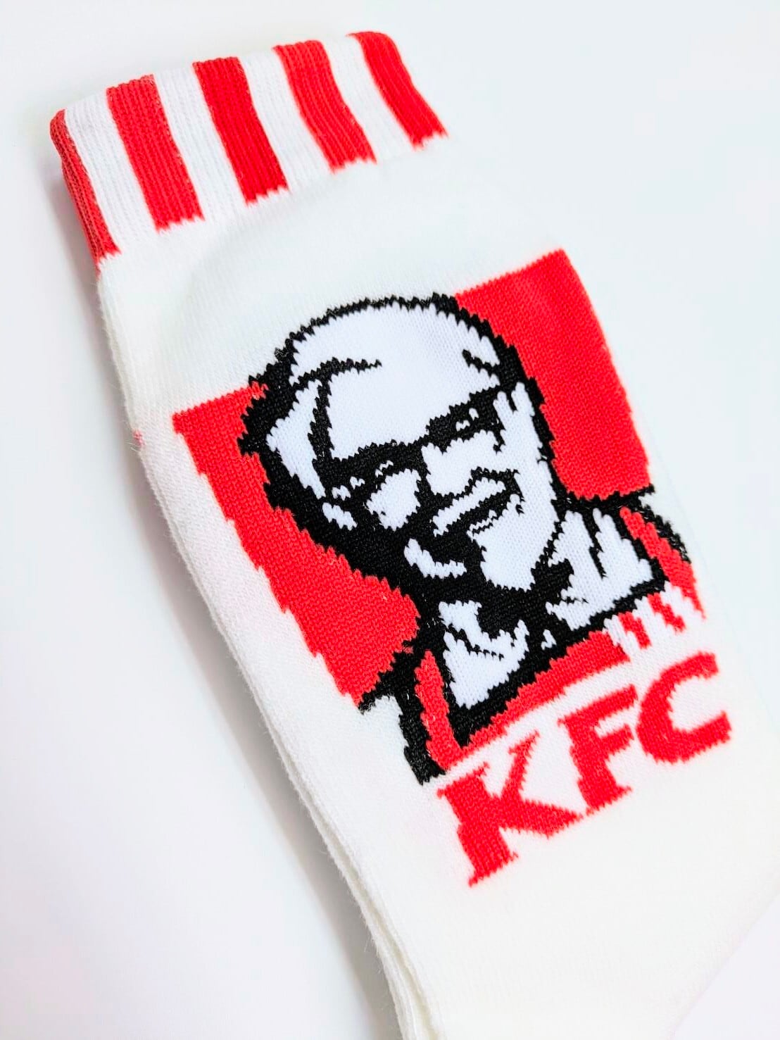 【 KFC / ケンタッキーフライドチキン 】 crew socks / クルーソックス〚アメリカン雑貨 アメトイ〛