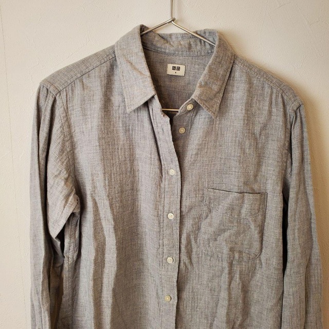 【USED】UNIQLOシャツ　美品　お得　オシャレ