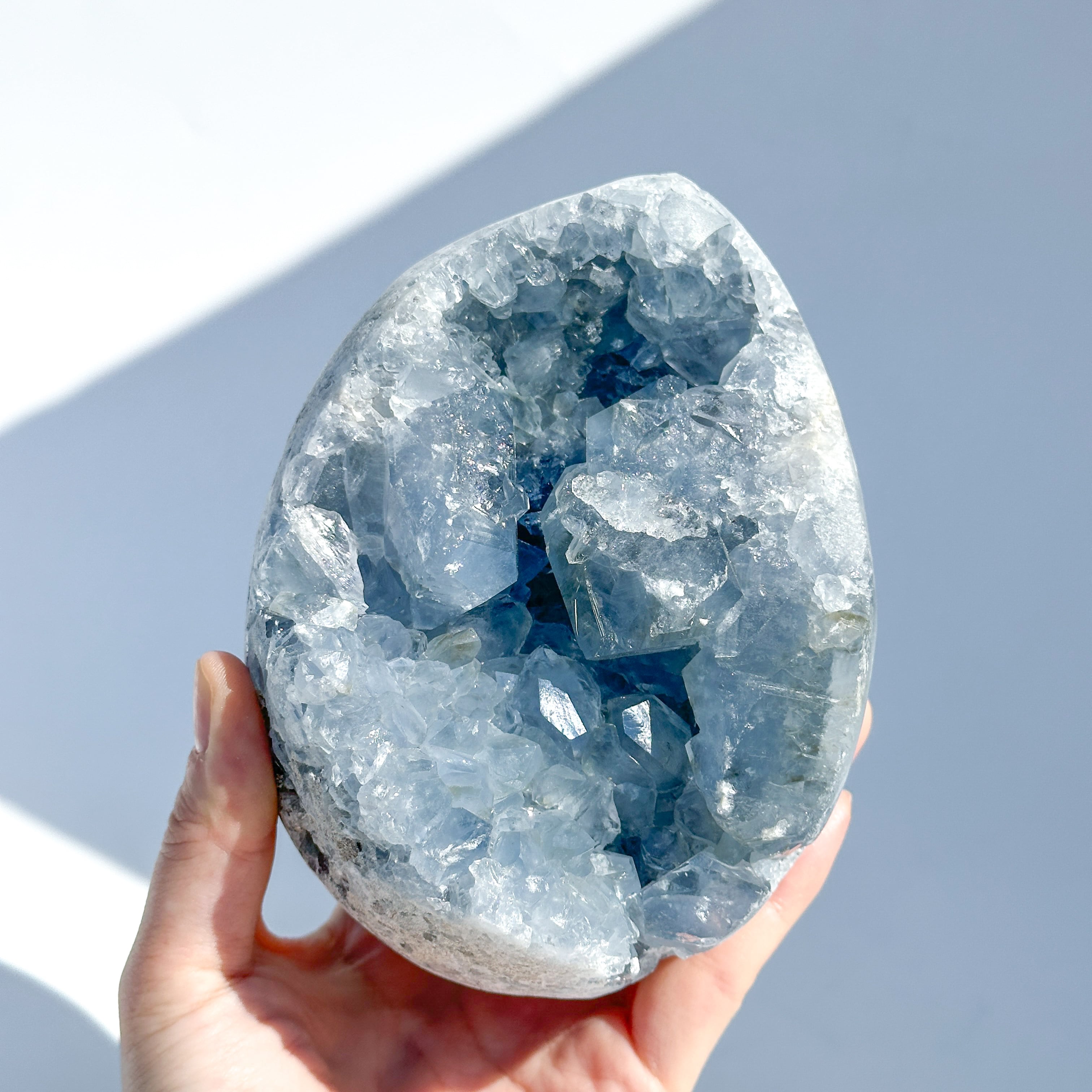 Bigセレスタイト 原石 41◇ Celestite ◇天然石・鉱物・パワーストーン