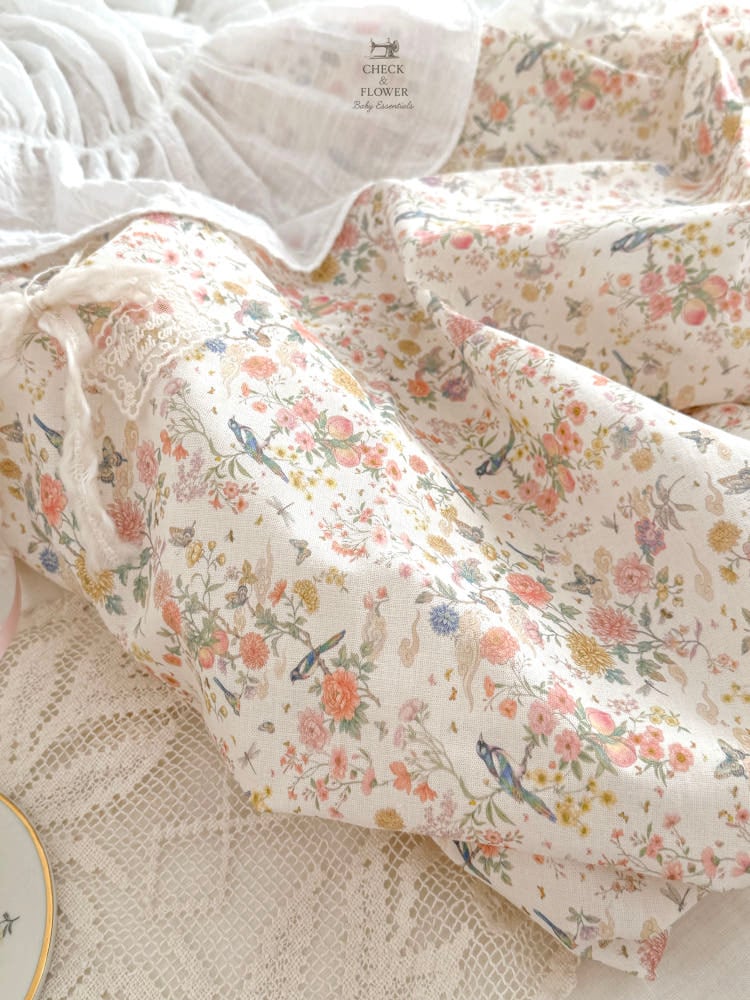 【予約】トワルドジュイ 韓服 民画　リネン生地26SS