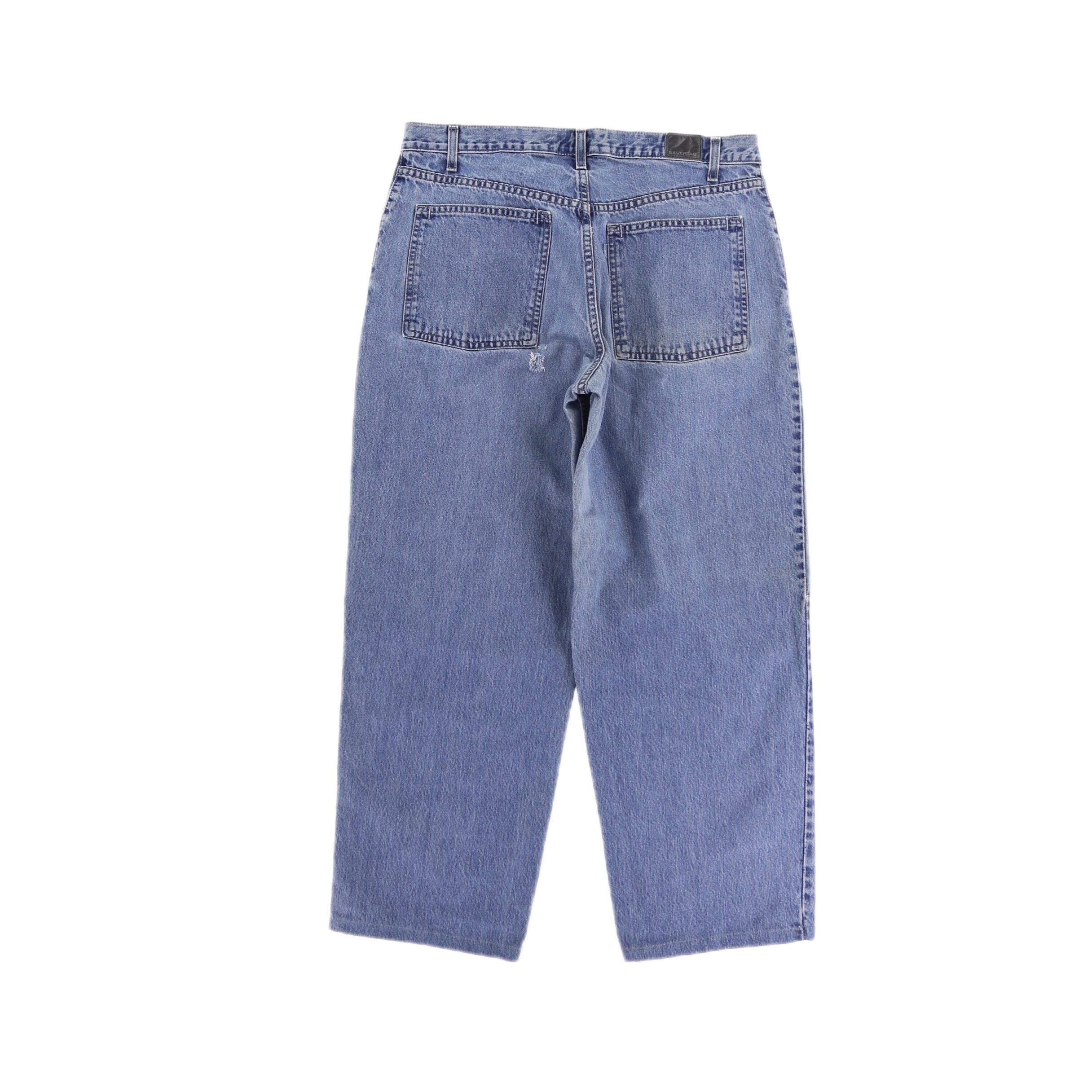 【FIFTY-FIFTY】00s Levi's silver tab wide silhouette denim pants -8686- | cv