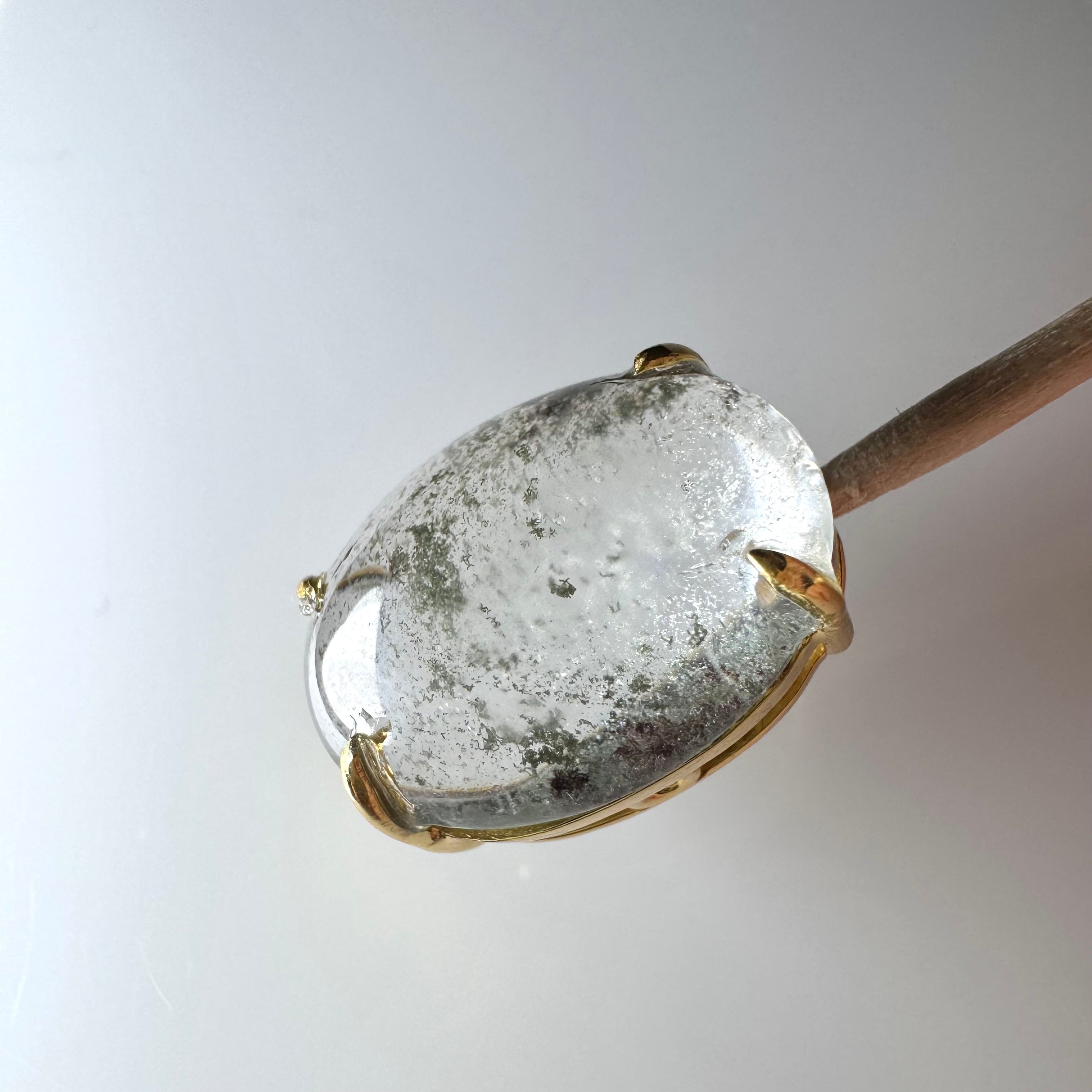 no.B9 原石からお仕立てしたガネーシュヒマール ペンダントトップ兼ブレスチャーム