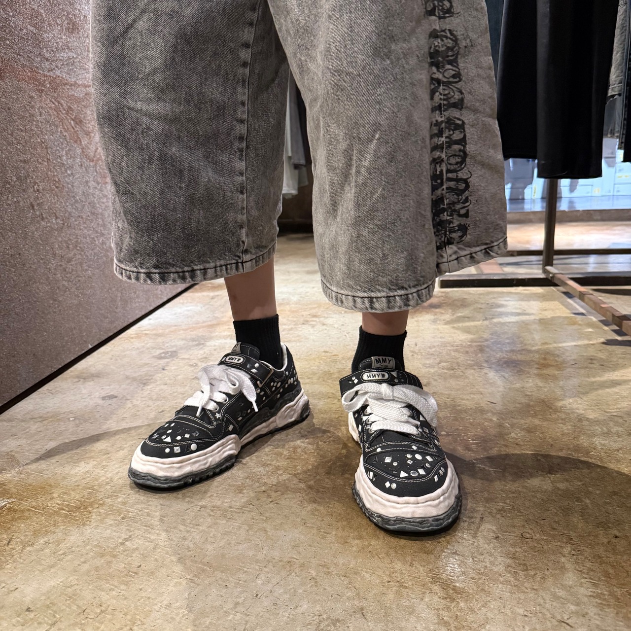 【Maison MIHARA YASUHIRO】KEITH / original sole embellished canvas - 10