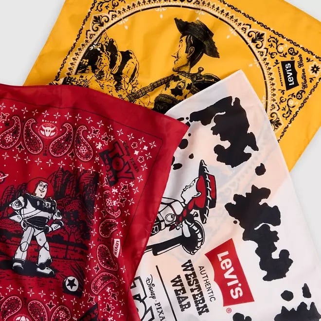 Levi's トイ・ストーリー バンダナ 3枚セット Levi's® X Toy Story 3pk Bandana | Button Works Store ボタンワークス