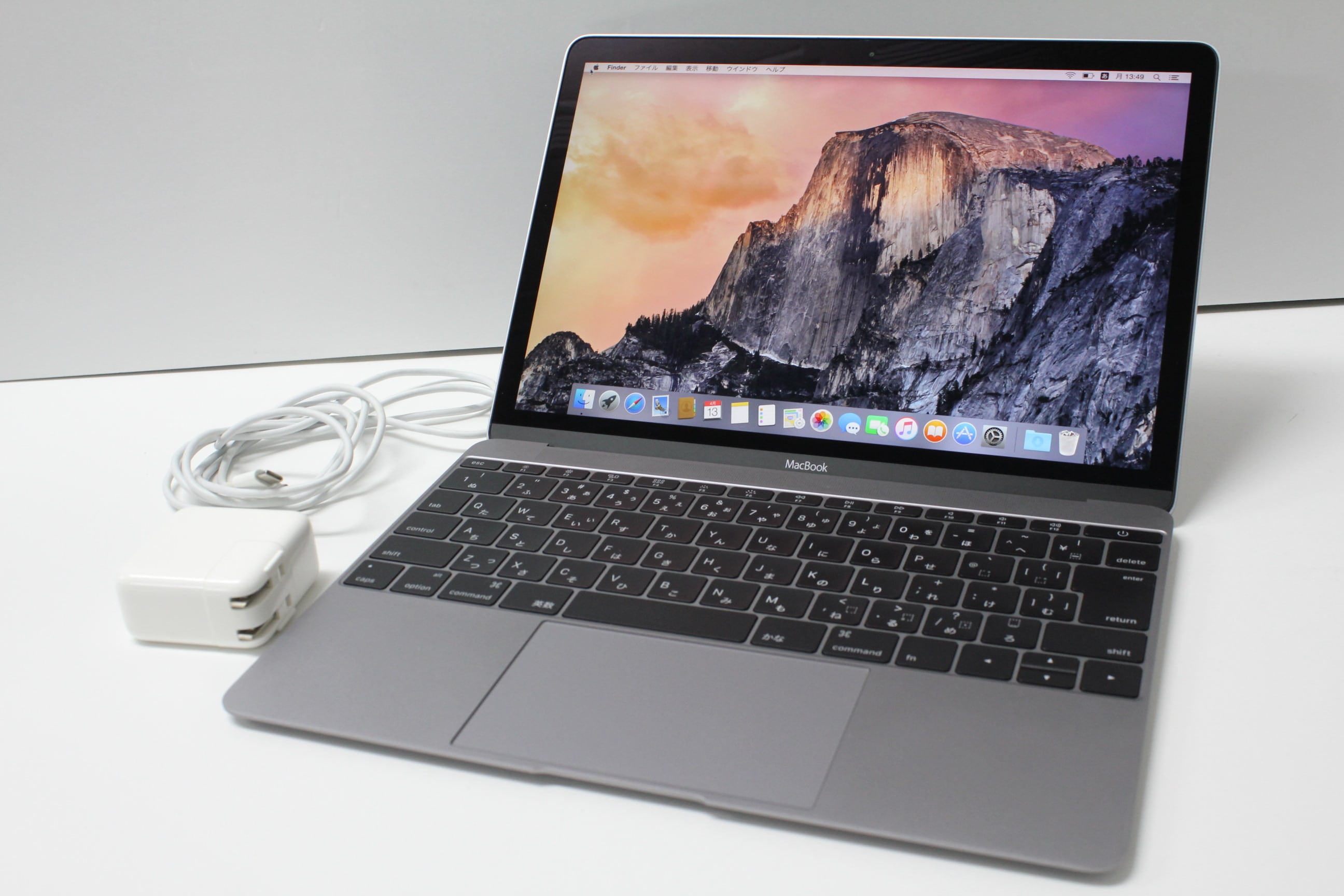 MacBook（Retina,12インチ,Early 2015）512GB/8GB〈MJY42J/A〉⑤