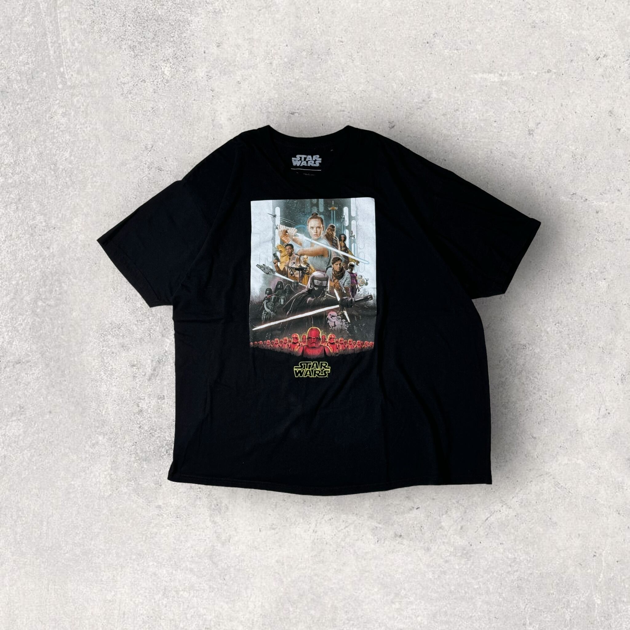 "00's STAR WARS" print t-shirt