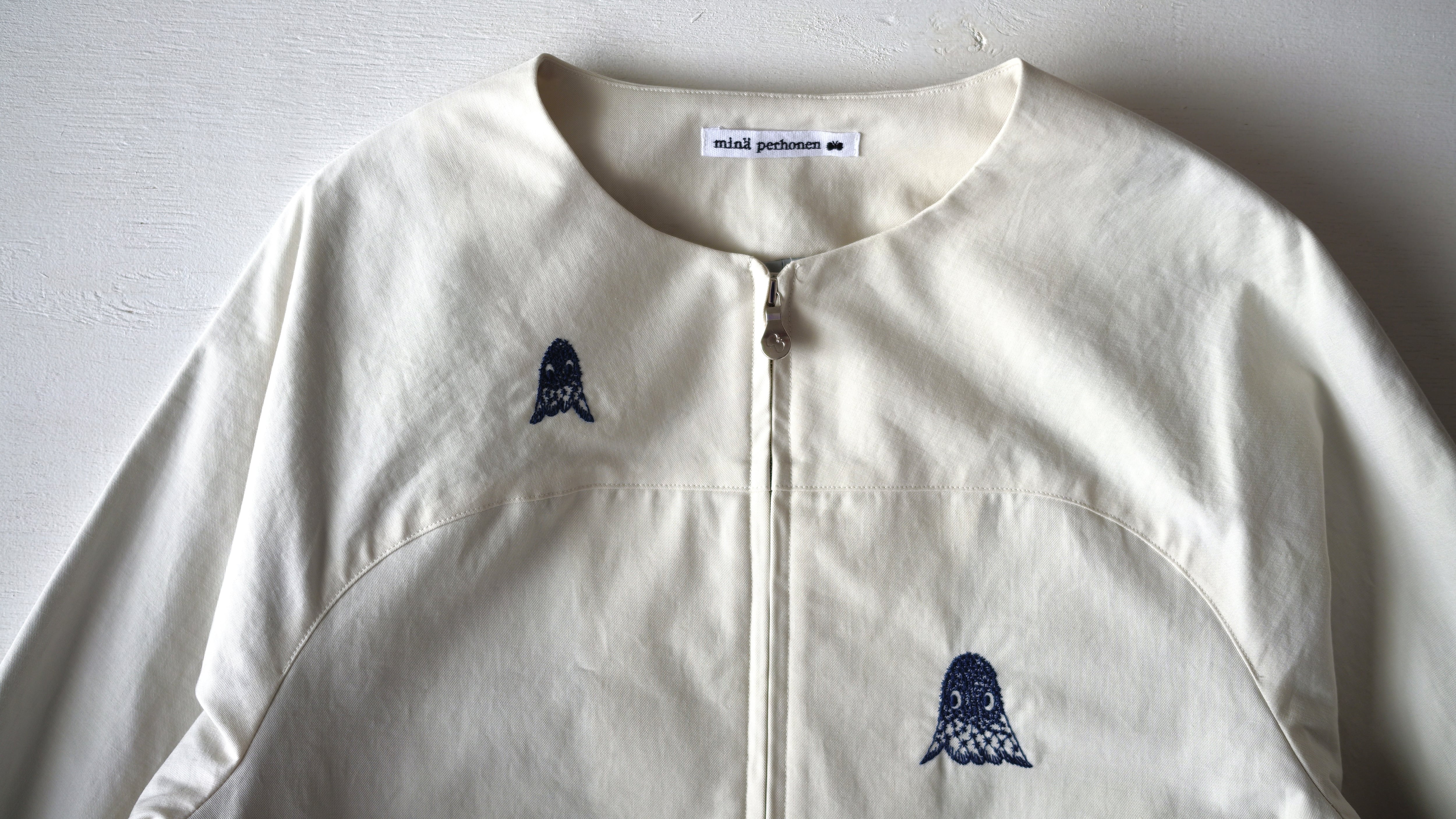 mina perhonen 26SS 〉 troll “ジャケット” / AES2078PD / ivory