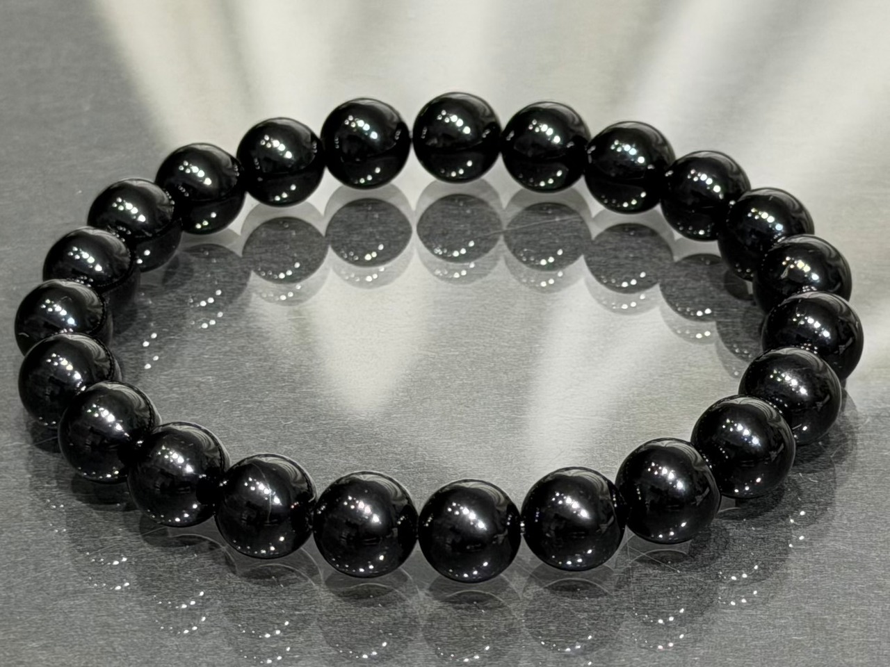 No.2452-2 ブラックトルマリンブレスレット