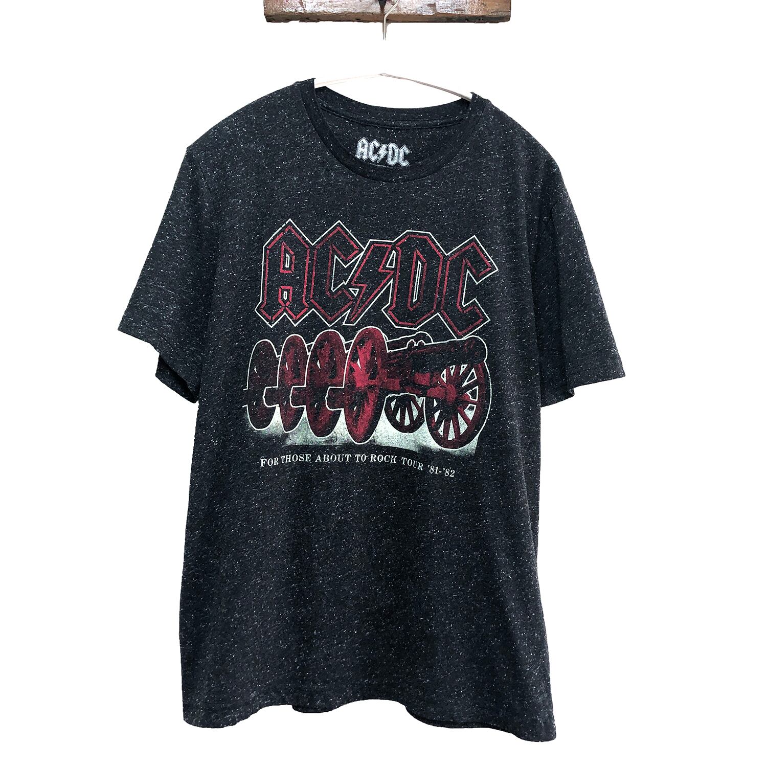 定番から日本未入荷 90's USA製 ACDC リンガーTシャツ トリム VINTAGE ...