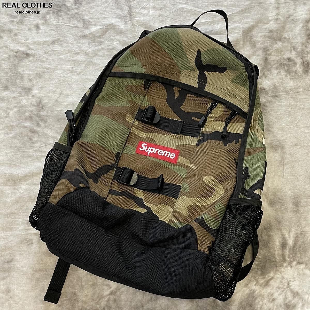 Supreme/シュプリーム【14SS】BACKPACK CAMO バックパック カモフラ柄 ...
